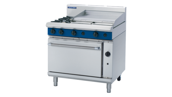 Blue Seal G506B - Gas Range - 2 Burner With 600mm Smooth Griddle - LPG Gas