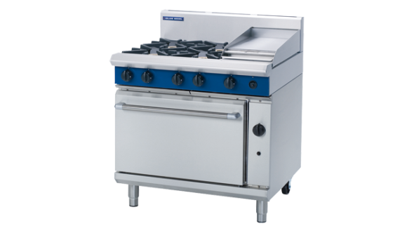 Blue Seal G506C - Gas Range - 4 Burner With 300mm Smooth Griddle - LPG Gas