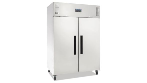 Polar G594 Double Door Fridge Stainless Steel 1200Ltr