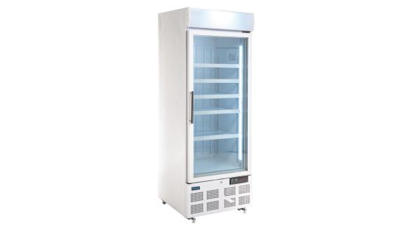 Polar GH506 Display Freezer with Light Box 412Ltr