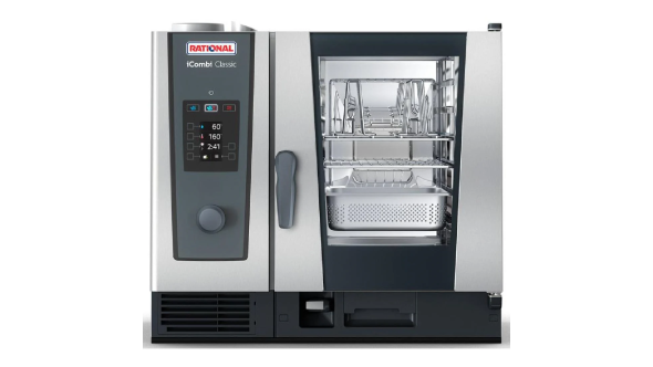 Rational iCombi Pro 6-1/1/E 6 Grid 1/1GN Electric Combination Oven  Single Phase - Hardwired