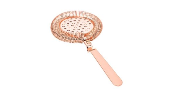 Copper Cocktail Strainer Genware HAW1C