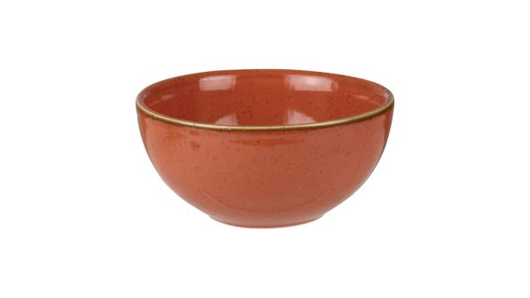 Churchill Stonecast Spiced Orange Soup Bowls 132mm - HC836 - pk 12