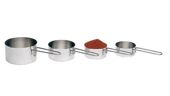 Sunnex Stainless Steel Measuring Cups - Set Of 4