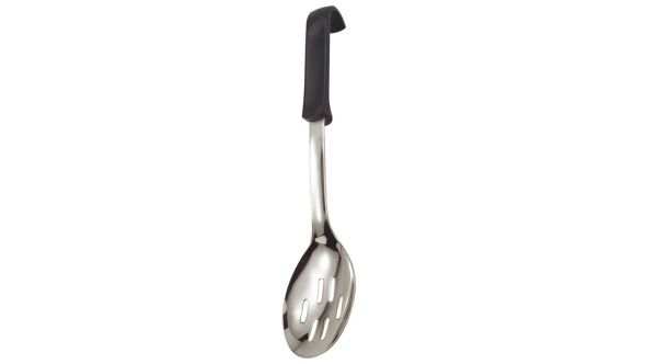 Slotted Spoon S/S PP Black Handle