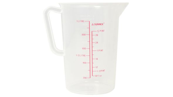 Polypropylene Measuring Jug 1.0 ltr