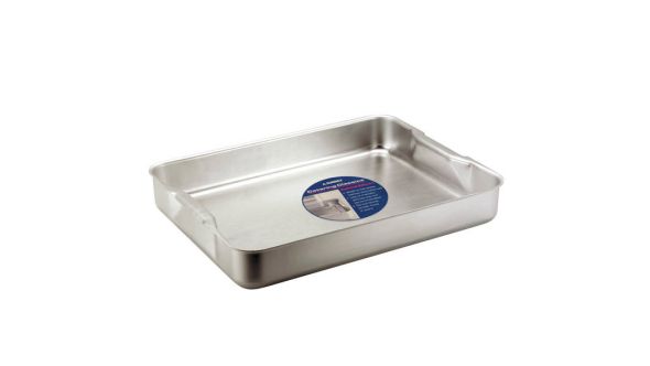 Heavy Duty Roasting Pan Aluminium 30.5 x 20.5 x 5 cm 3.1 Ltr