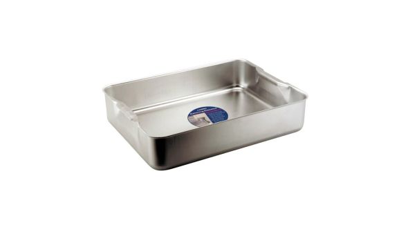 Heavy Duty Extra Deep Roasting Pan 40.5 x 30.5 x 15 cm 17.7 L