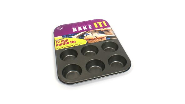 Non Stick 12 Cup Muffin Tin 36 x 26cm