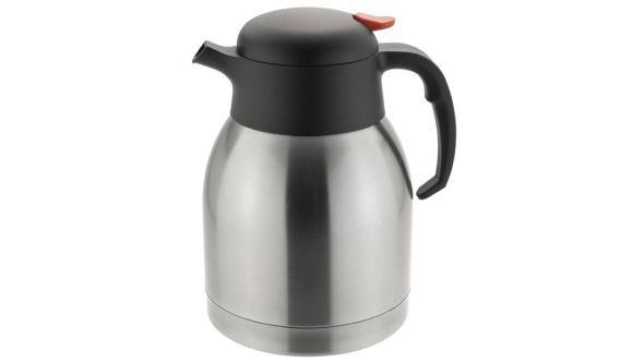 Vacuum Jug 1.5 Litre - Push Button Stainless Steel