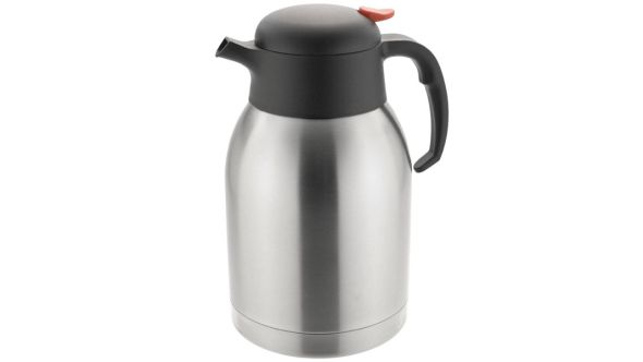 Vacuum Jug 2 Litre - Push Button Stainless Steel