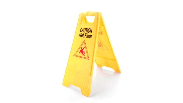 Caution Wet Floor Sign (Pack Of 3)