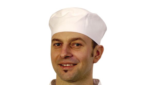 Chef's Skull Cap White