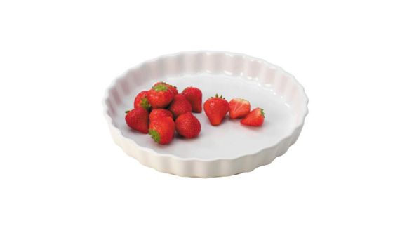 White Flan Dish 27cm / 1.25 Ltr