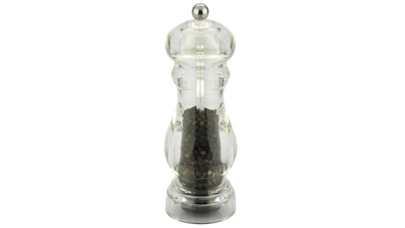 Acrylic Pepper Mill 15.5cm / 6¼"