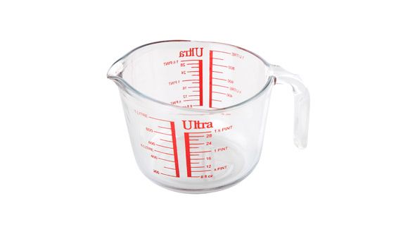 Ultracook Glass Measuring Jug 1.0 Ltr