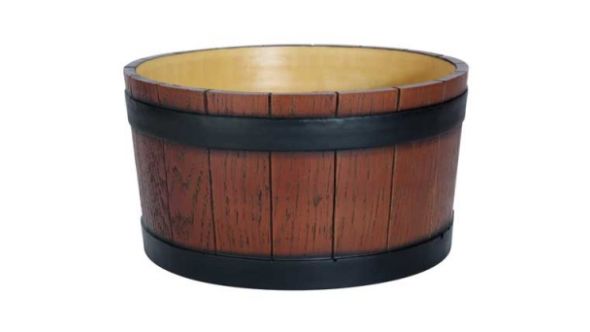 Barrell End Ice Tub 11L (Wood Grain)