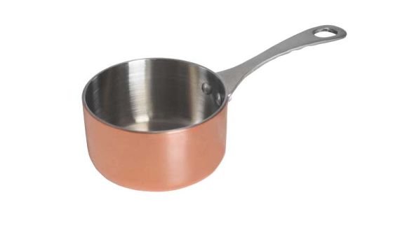 Copper/Alum Mini Saucepan 8.5cm