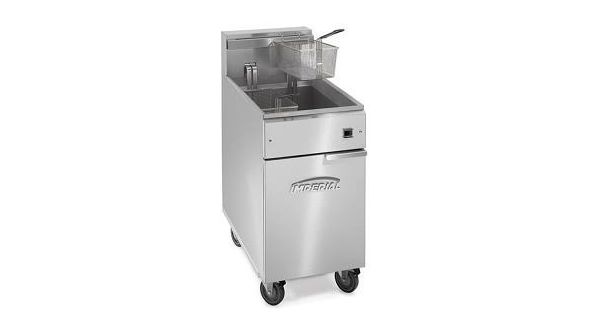 Imperial CIFS-50 Single Tank - 2 Basket Fryer - Gas