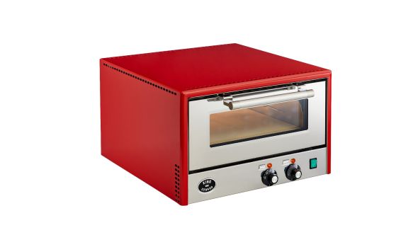 King Edward Colore Pizza Oven - 15" Stone - Red