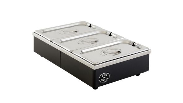 King Edward CCS2-BLK Large Cold Server - Black