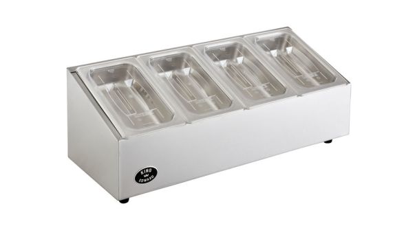 King Edward PKCS-SS Pizza King Chilled Pizza Toppings / Prep Unit