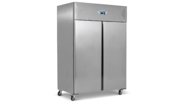 Koldbox KXF1200 Double Door Ventilated Gastronorm Freezer Stainless Steel 1200L