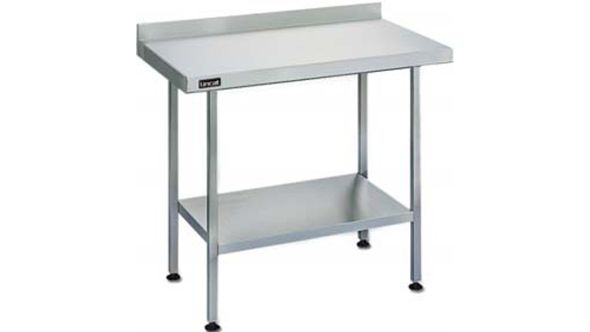 Lincat L6015WB Stainless Steel Wall Table - W1500 x D600 x H900mm