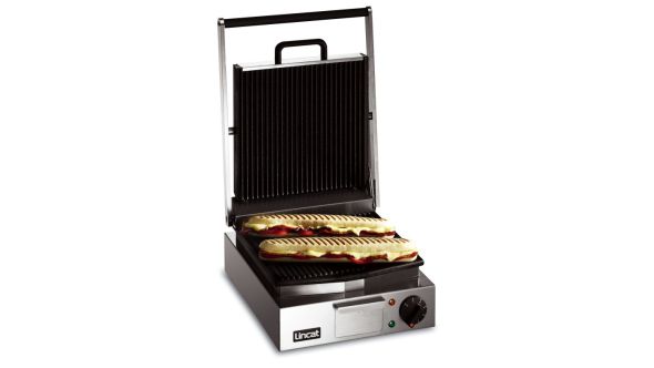 Lincat LPG Lynx 400 - Panini Grill (Ribbed Upper And Lower Plates)