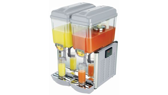 Staycold LJD2 - Double Bowl Juice Dispenser