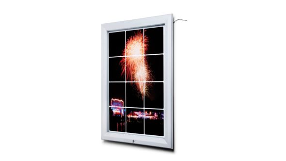 A2 (594x420mm) Premium LED Outdoor Poster Case.