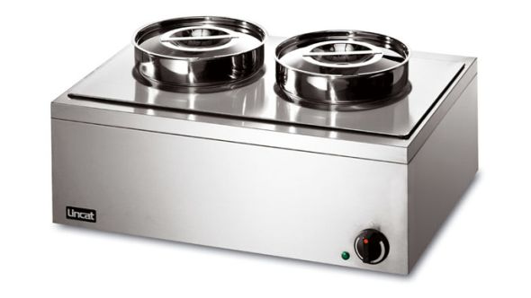 Lincat LRB2 Lynx 400 - Electric Bain Marie - 2 Pot Dry Heat