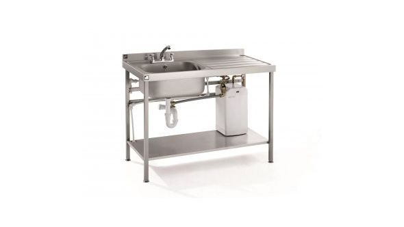 Parry - QFSINK1200  Stainless Steel Quick Fit Heated Sink