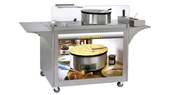 Roller Grill MC-03 "Crepe Party" Cart