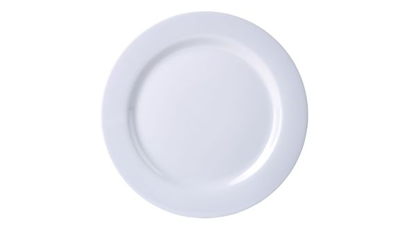 Genware 7" Melamine Plate White