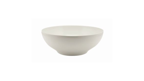 White Melamine Round Buffet Bowl 35.5cm - Genware