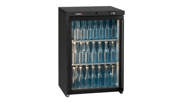 Gamko Maxiglass MG3/150LG 150L Single Door Bottle Cooler - Left Hinged