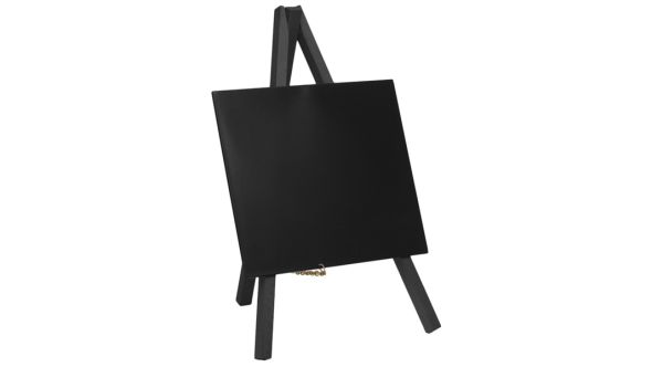 Mini Chalkboard Easel 24 X 11.5cm Black Pk 3 - Genware