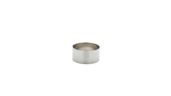 Stainless Steel Mousse Ring 7x3.5cm - Genware