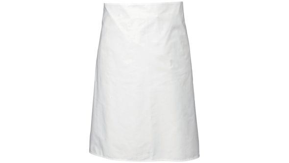 White Waist Apron 90cm X 70cm - Genware