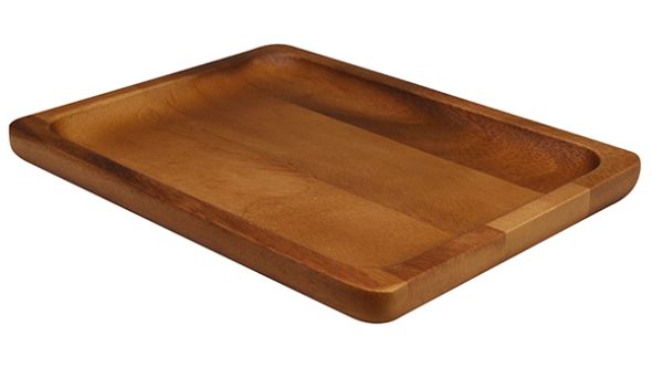 Naturals Acacia Wood Serving Platter 20 x 26.5 cm NATSP2620