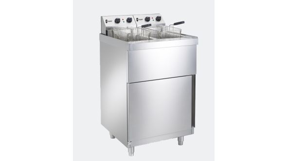 Parry PDPF6 - Double Electric Pedestal Fryer