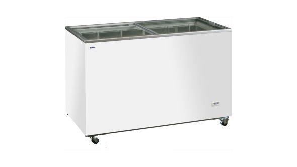 Prodis New Vista NV3 Sliding Lid Display Chest Freezer - 355 Litres