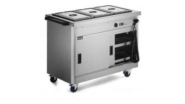 Lincat P6B3 Panther 670 Series - Hot Cupboard, Bain Marie Top