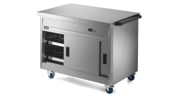 Lincat P8P3 Panther 800 Series - Mobile Hot Cupboard - Plain Top