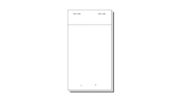 Order Pad 50 Sheet Dup Carbon 140X76mm Box 50 - Genware