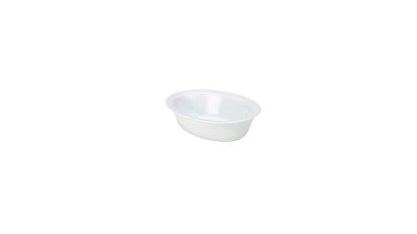 Royal Genware Lipped Pie Dish 17.5cm White