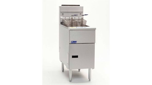 Pitco Solstice SG14S Single Tank Fryer - LPG Gas