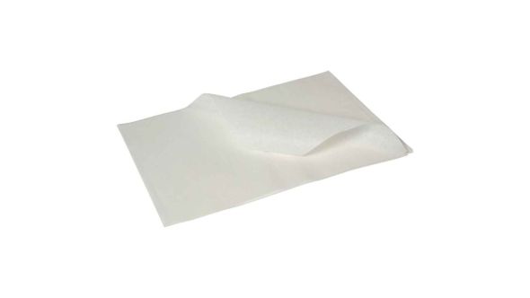 Greaseproof Paper 25X35cm (1000 Shts) White - Genware