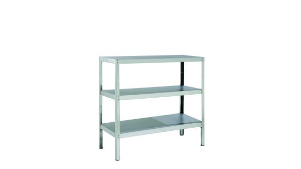 Parry Storage Racks with 3 Shelves - 500 D x 1200 H - Width Options